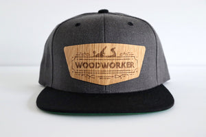 Woodworker design 1 hat - White oak wood