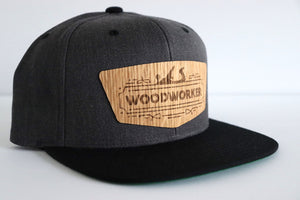 Woodworker design 1 hat - White oak wood