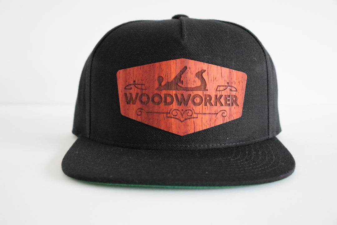 Woodworker design 2 hat - Padauk wood