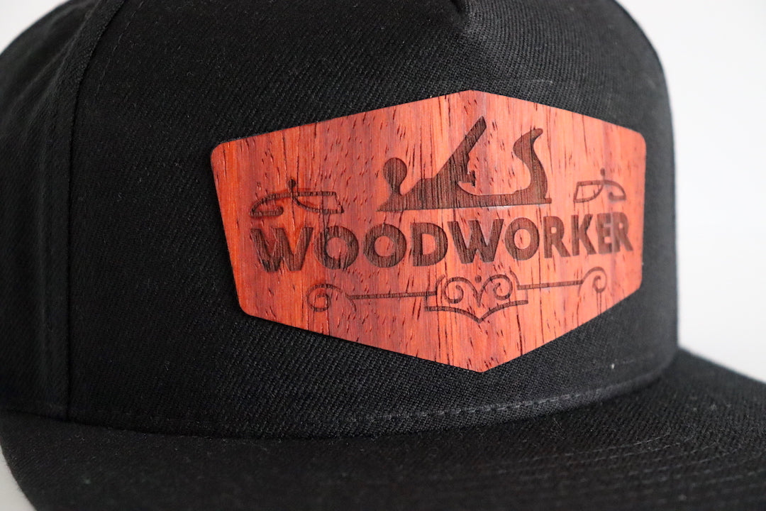 Woodworker design 2 hat - Padauk wood