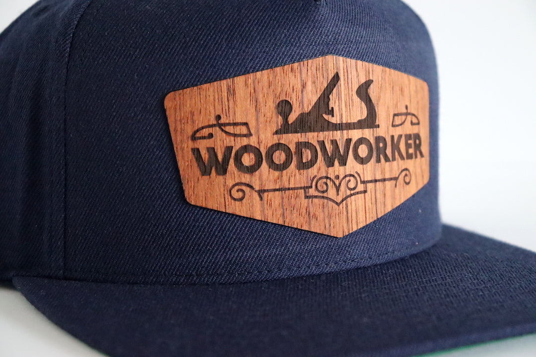 Woodworker design 2 hat - Jatoba wood