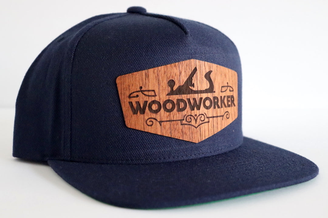 Woodworker design 2 hat - Jatoba wood