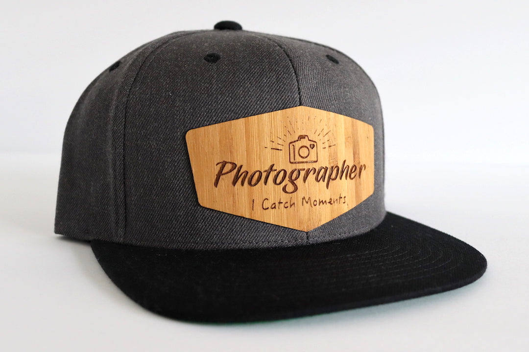 Photographer hat - Bambo wood