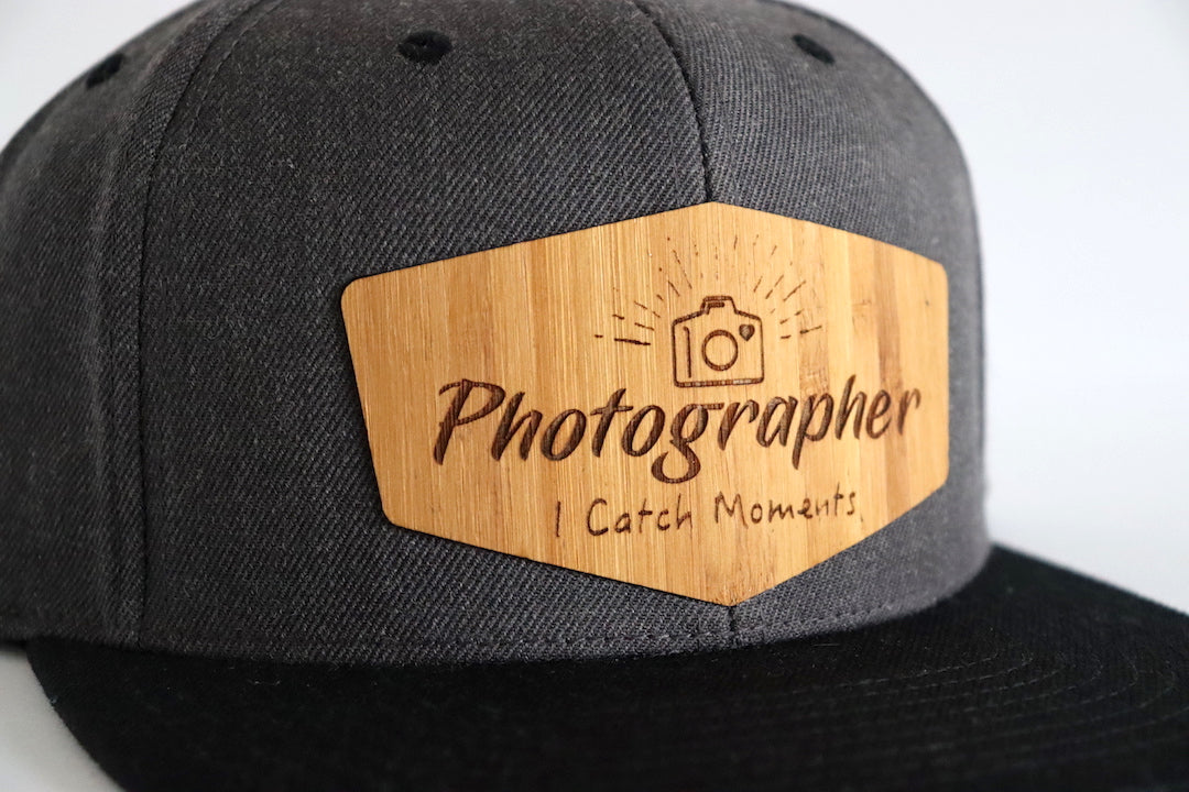 Photographer hat - Bambo wood