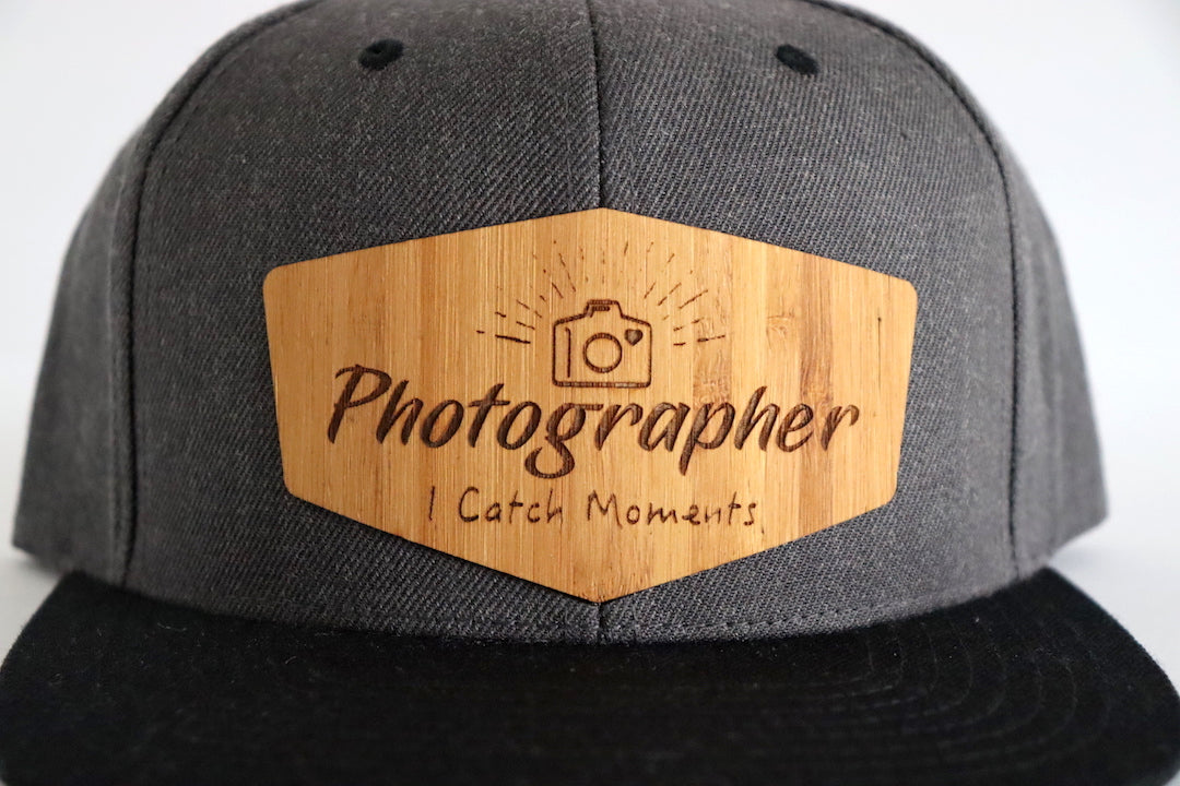 Photographer hat - Bambo wood