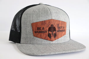 Warrior design hat - Bubinga wood