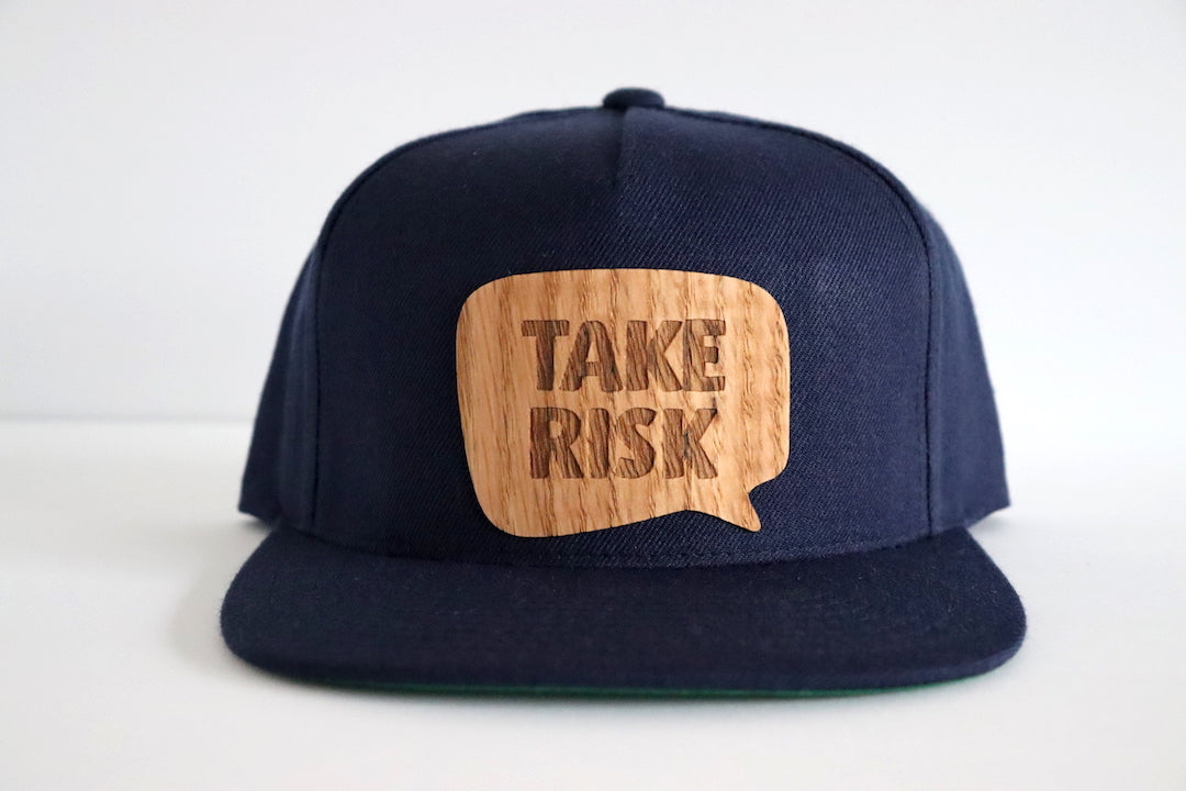 Take risk hat - Red oak wood