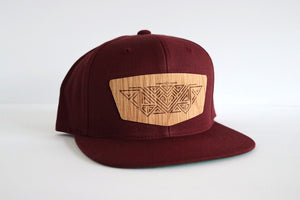 Ornament 1 hat - White oak wood