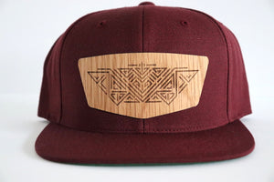 Ornament 1 hat - White oak wood