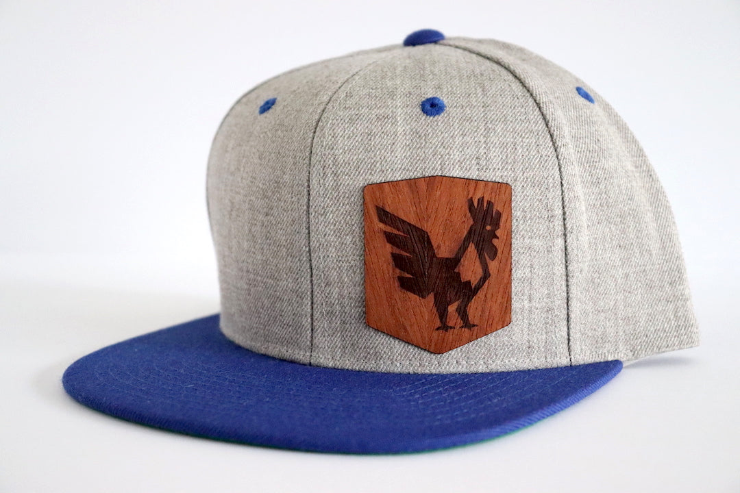 Roaster design 2 hat - Jatoba wood