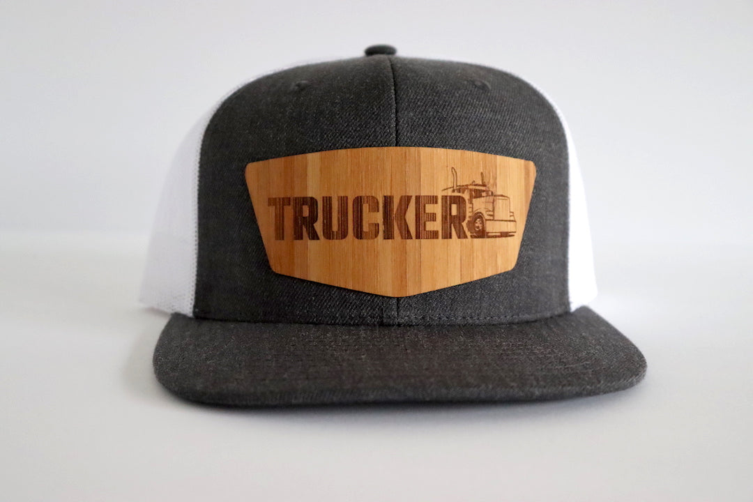 Trucker design hat - Bambo wood