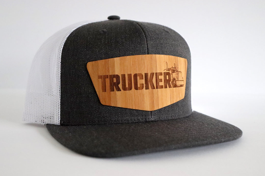 Trucker design hat - Bambo wood