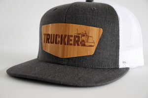 Trucker design hat - Bambo wood