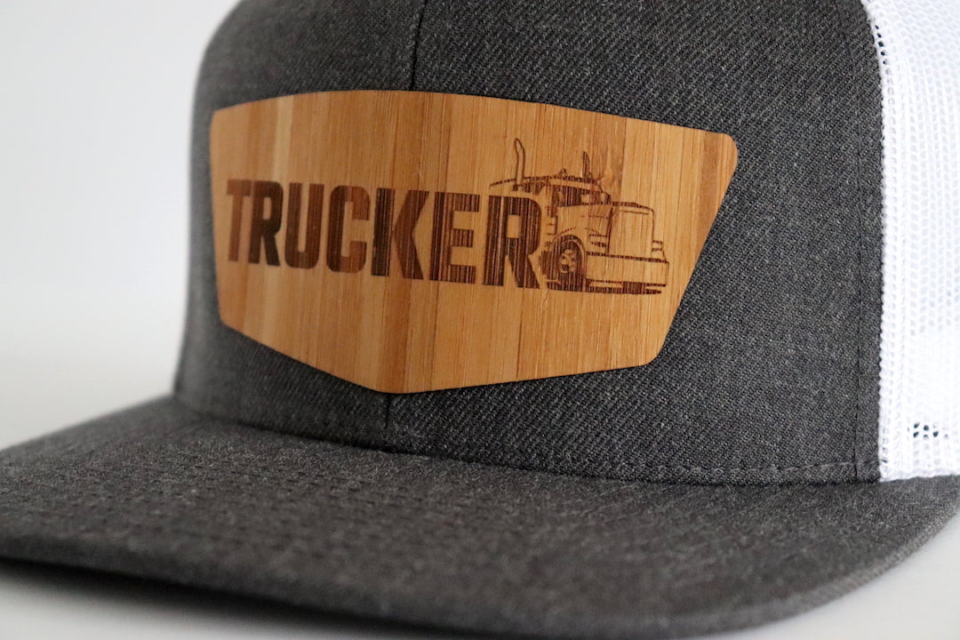 Trucker design hat - Bambo wood