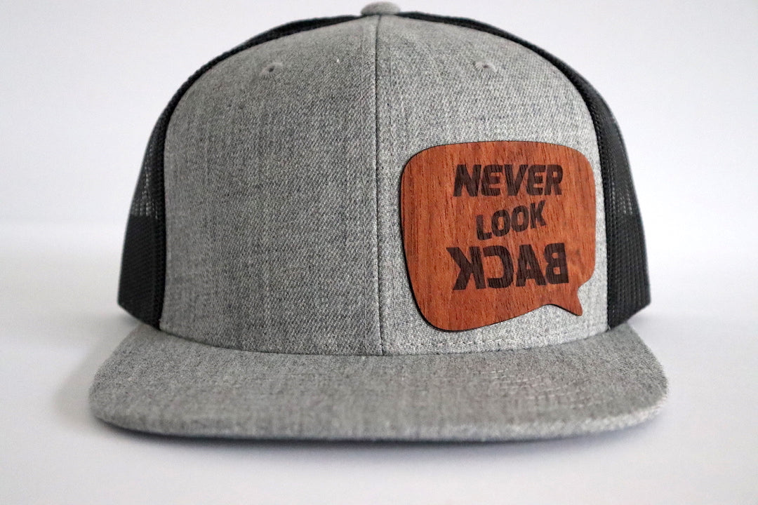 Never look back hat - Jatoba wood