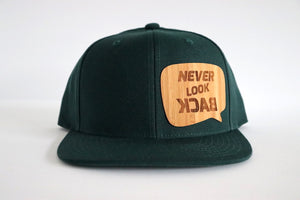 Never look back hat - Bambo wood