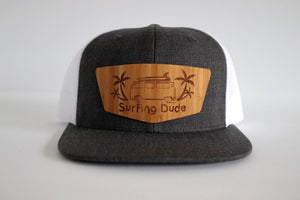 Surfing Dude hat - Bambo wood