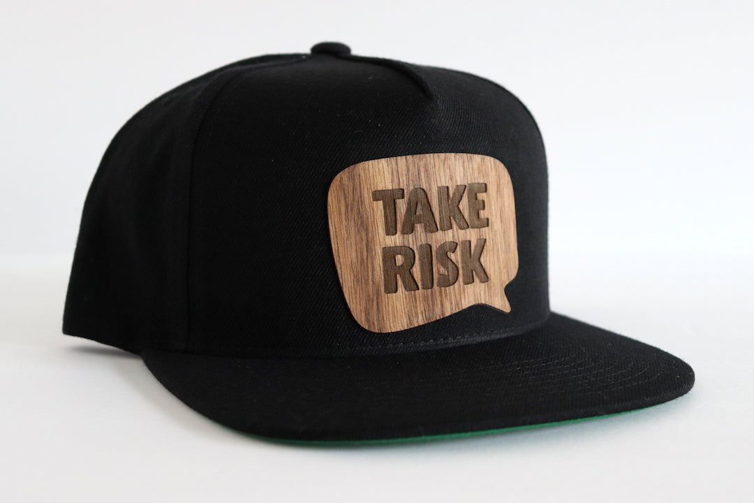 Take risk hat - Walnut wood