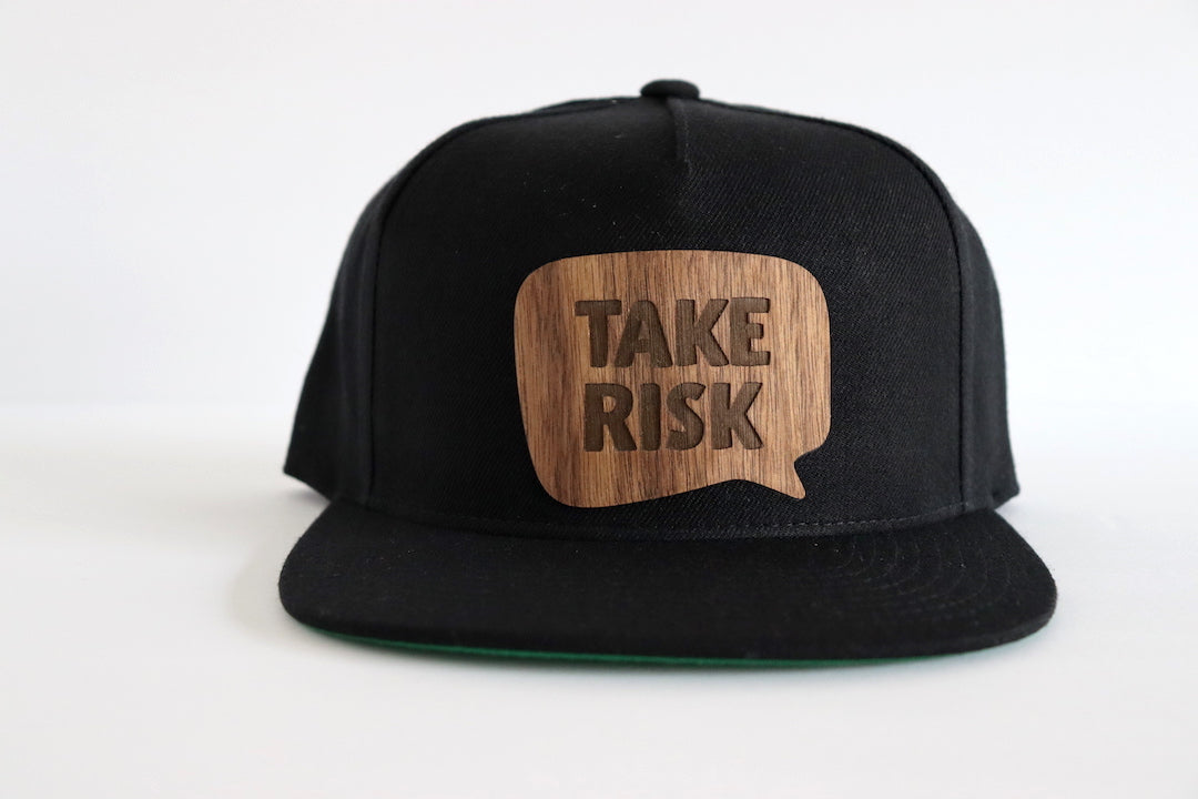 Take risk hat - Walnut wood