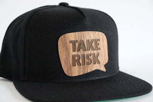 Take risk hat - Walnut wood