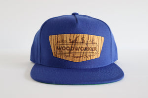 Woodworker design 1 hat - Zebrawood wood