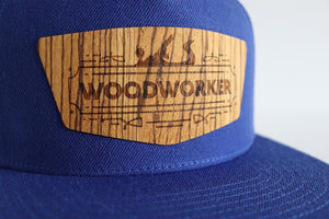 Woodworker design 1 hat - Zebrawood wood