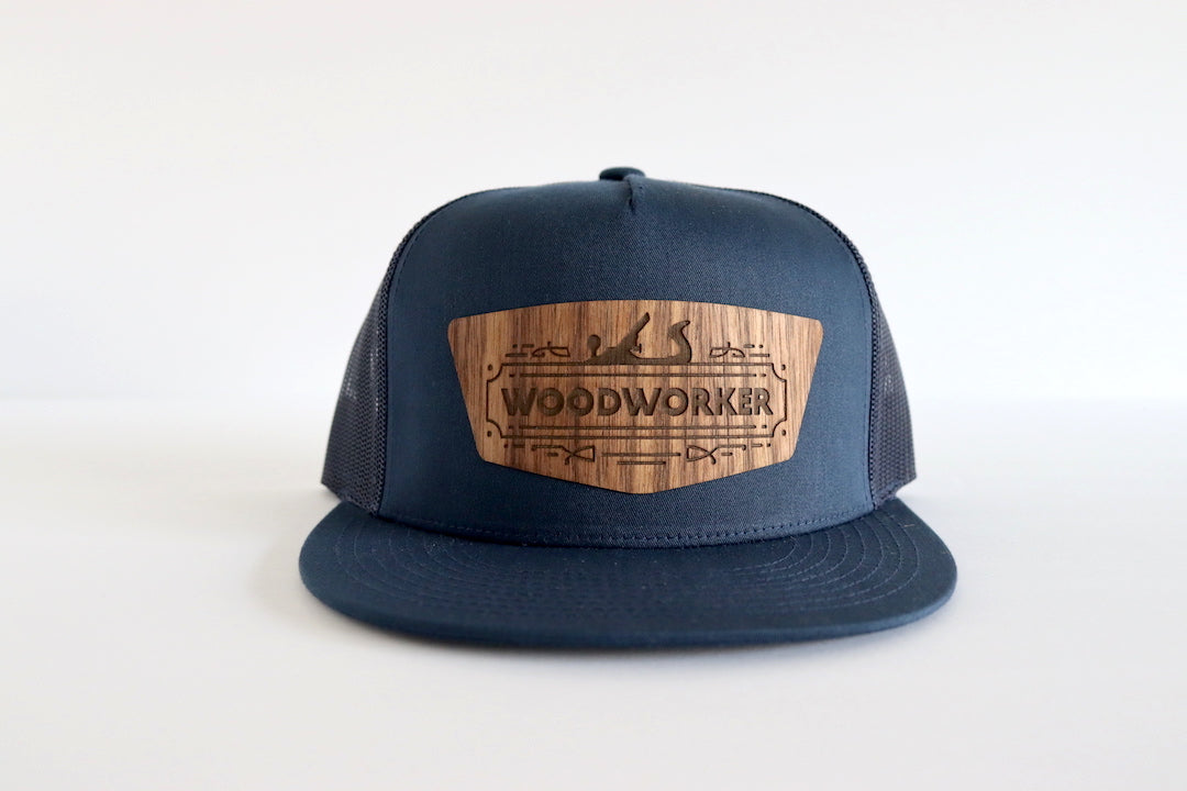 Woodworker design 1 hat - Walnut wood