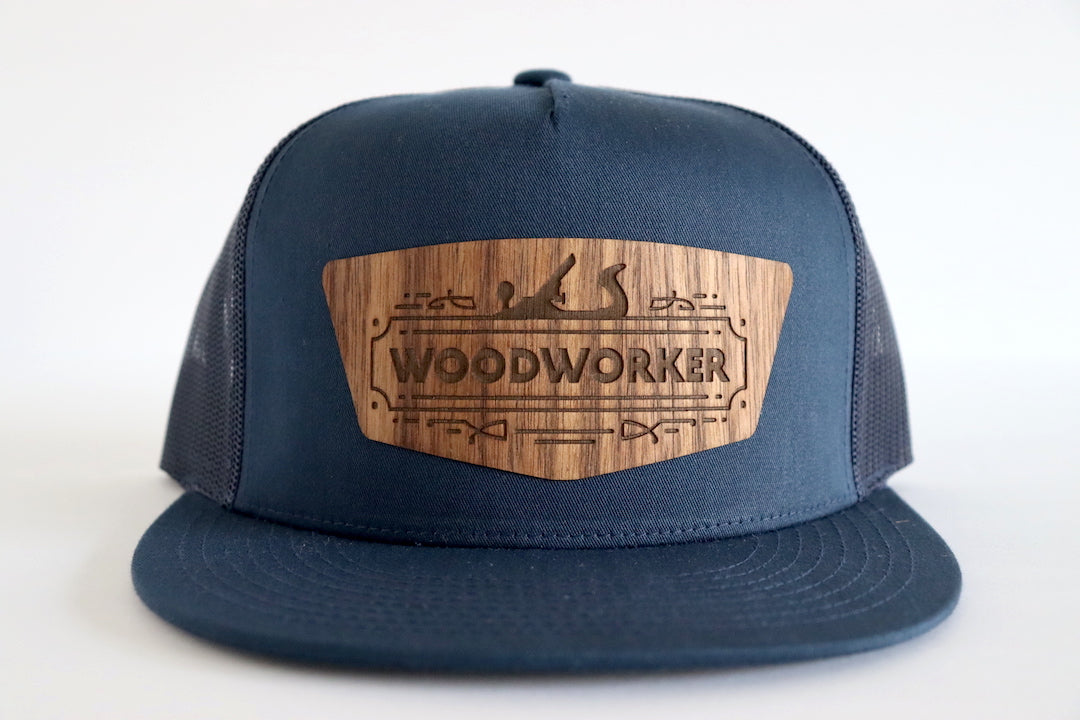 Woodworker design 1 hat - Walnut wood