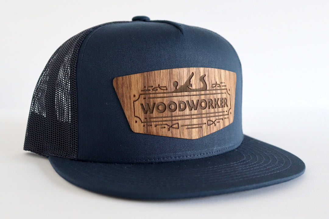 Woodworker design 1 hat - Walnut wood