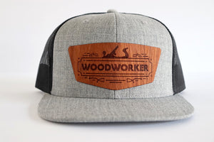 Woodworker design 1 hat - Jatoba wood