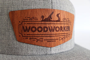 Woodworker design 1 hat - Jatoba wood